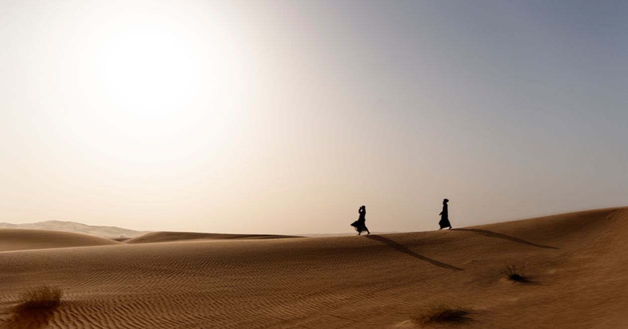 Deserto do Qatar e Khor Al Adaid (Mar Interior)