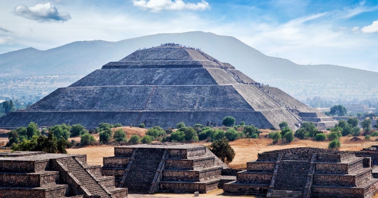 Pirâmides de Teotihuacán (bônus nos arredores da CDMX)