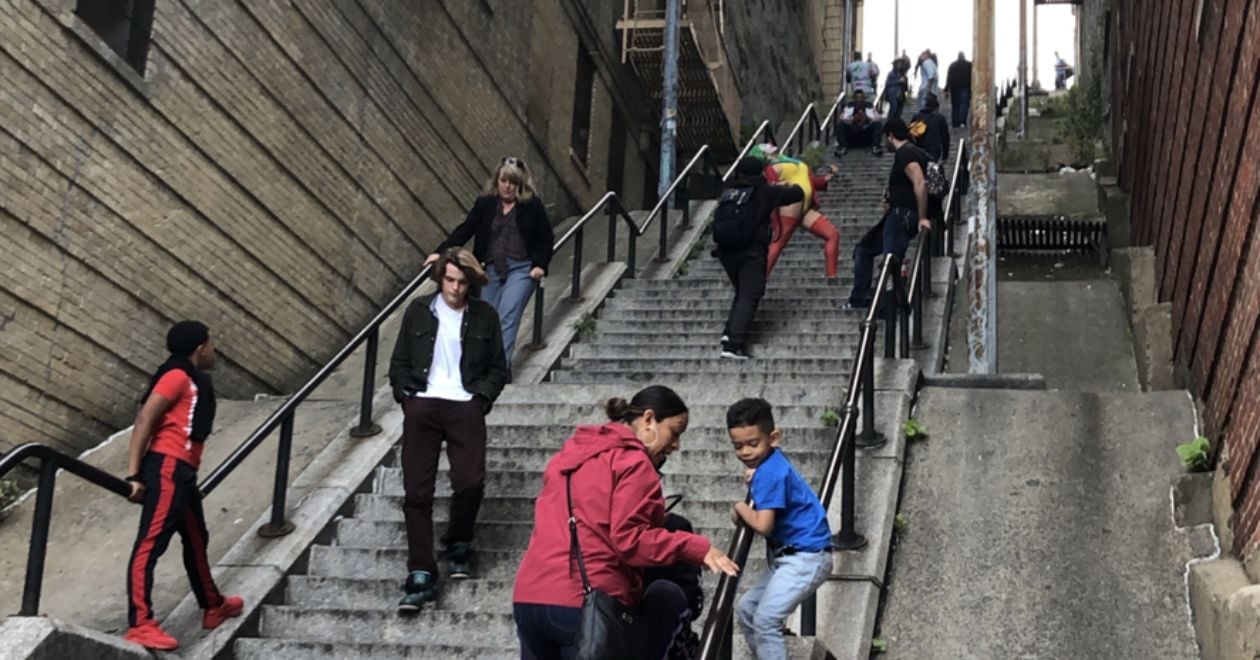 Escadarias do Coringa - Bronx, Nova York, EUA